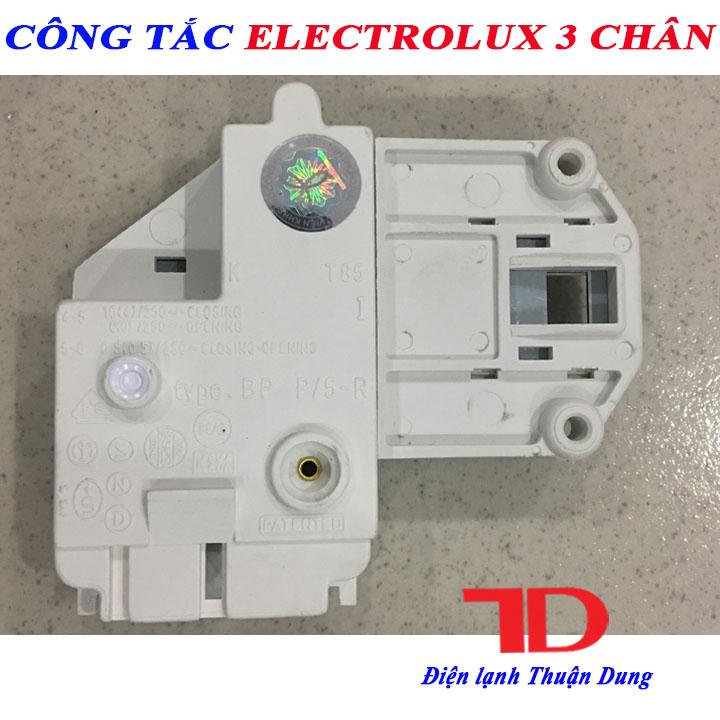 Công tắc cửa, công tắc khoá cửa dành cho máy giặt Electrolux 3 chân - Điện Lạnh Thuận Dung