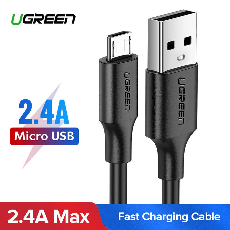 Cáp sạc micro usb dài 1m ugreen 60136 cao cấp