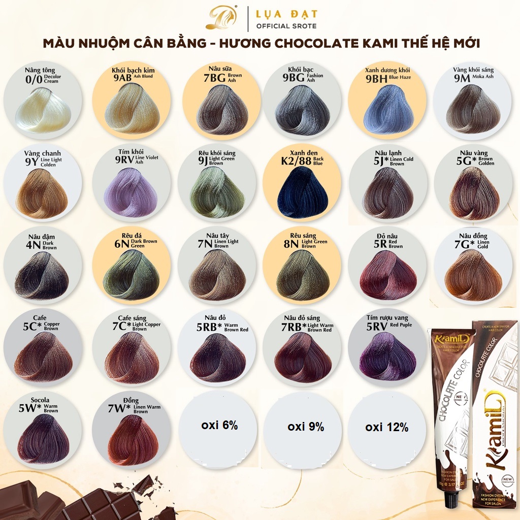 Thuốc nhuộm tóc Kami