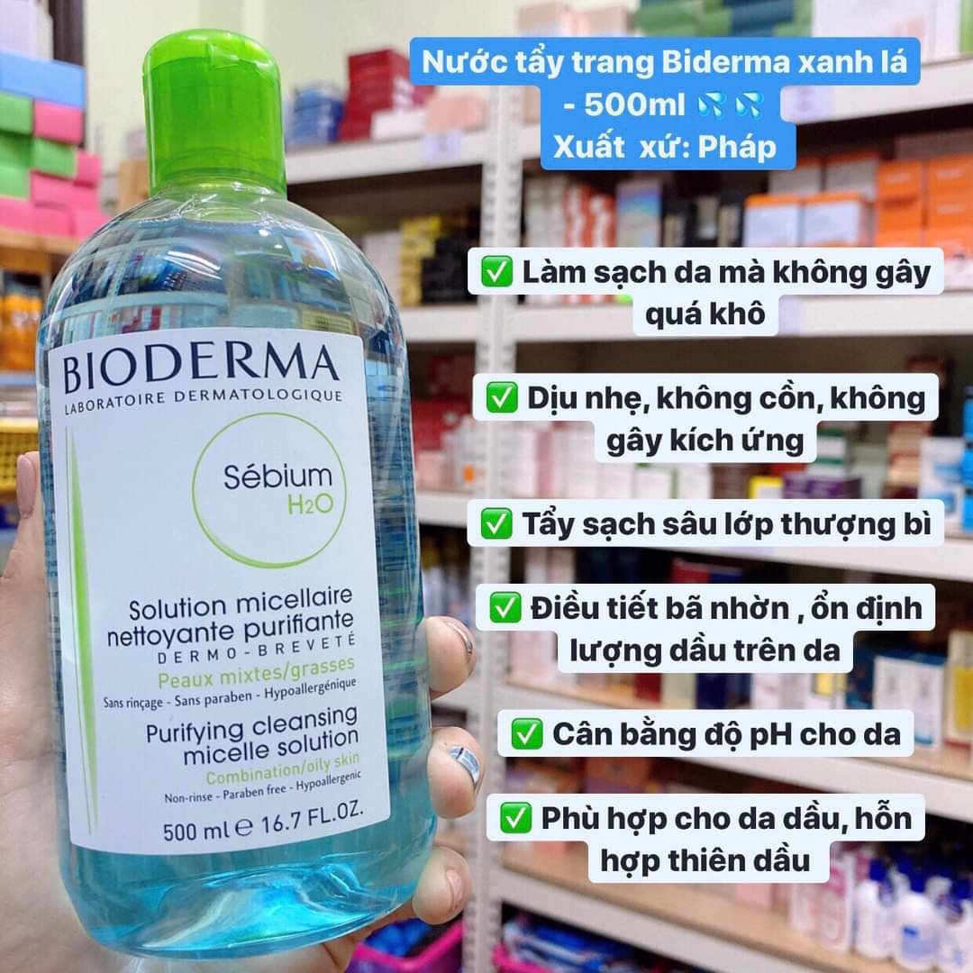 Nước tẩy trang bio 500ml