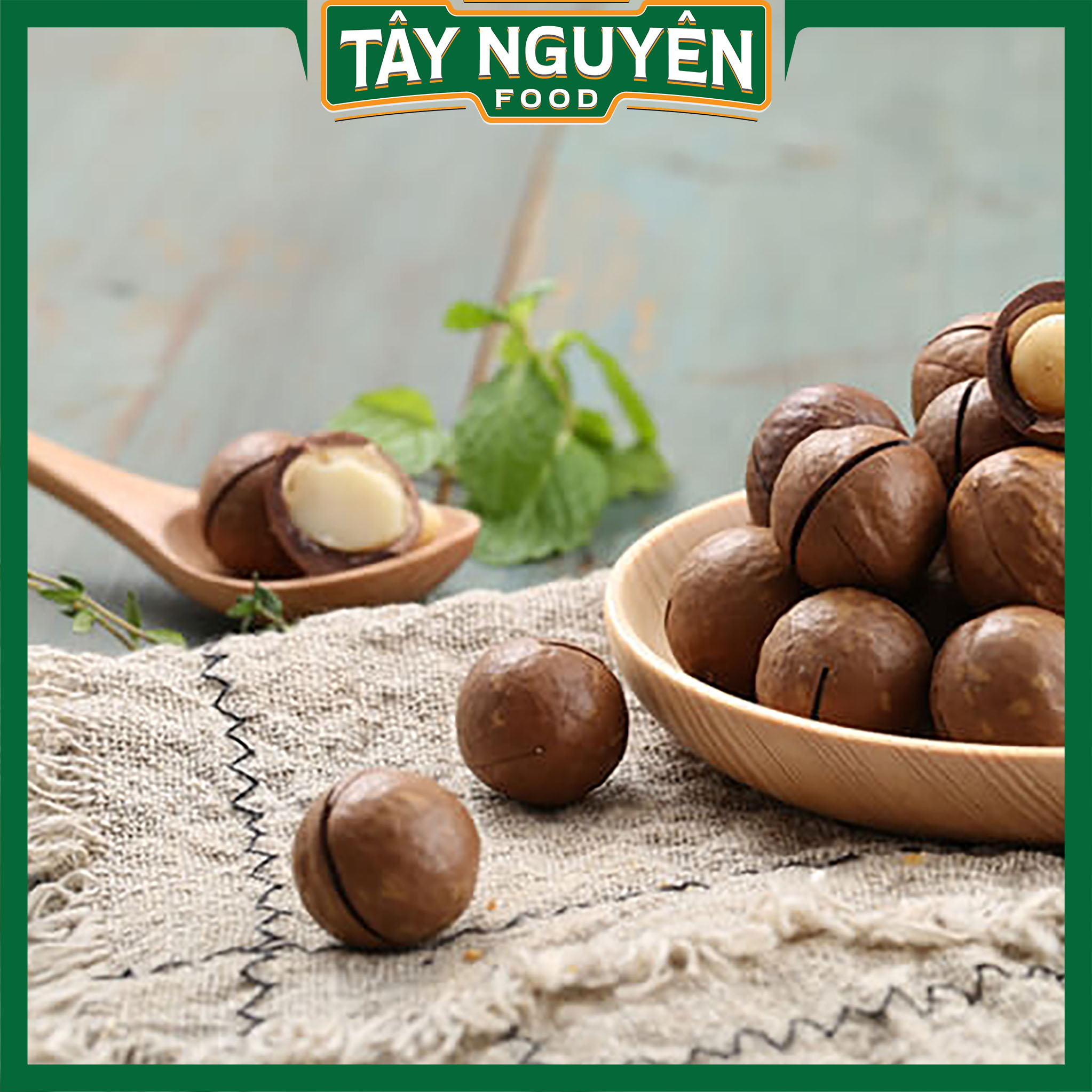 Hạt Macca tự nhiên nguyên vỏ 500Gr
