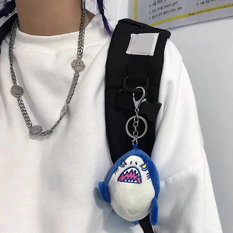Móc Khóa Cá Mập Bông