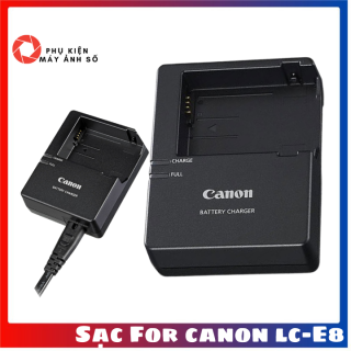 Sạc Canon LC-E8C CAO CẤP TỰ NGẮT CHO Canon 700D, canon 600D, canon 650D thumbnail