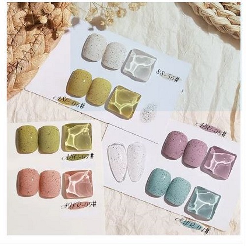 Sơn gel as chai đỏ top cát/base/trắng/sơn verlisa