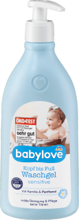 Sữa tắm gội toàn thân cho trẻ em Babylove 2in1 dầu gội, sữa tắm an toàn cho da nhạy cảm của bé - hàng nhập khẩu Đức thumbnail