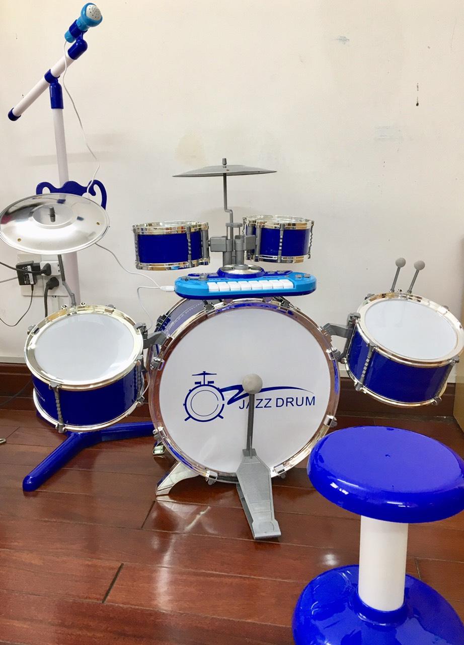 Bộ trống Jazz Drum 10 chi tiết cho Bé