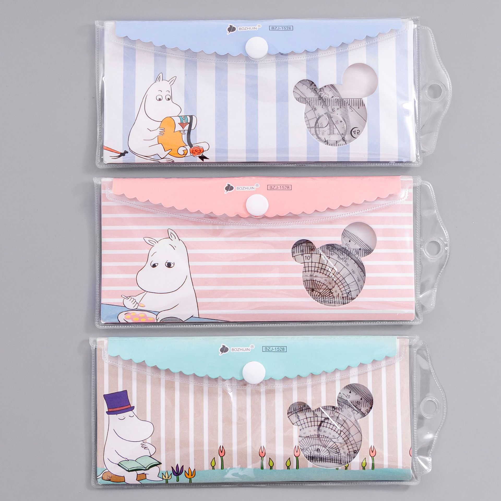 [HCM]Set thước 4 món Hình Chú Bé / Thú / Kẹo