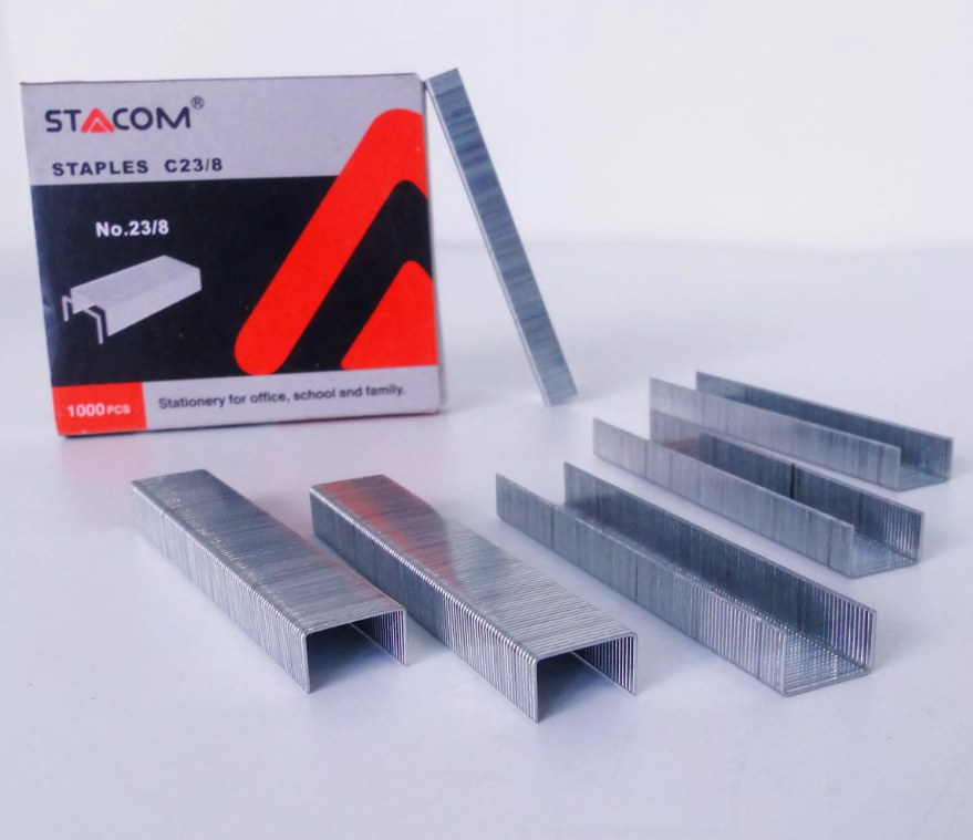 Kim bấm đại STACOM, bấm được 30 tờ sử dụng cho các loại bấm kim đại - loại dùng cho Công Nghiệp/Tiệm Photo/Nhà Sách chuyên dụng C23/8