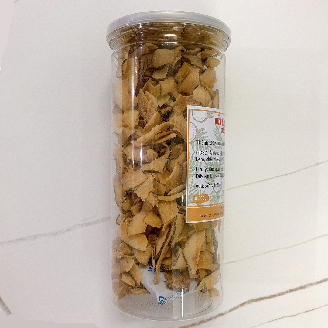Dừa sấy giòn bến tre 350g