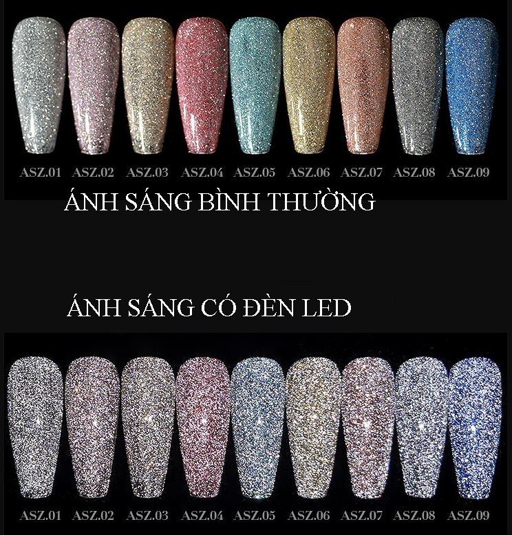 [HCM]Sơn Gel FLASH As mã ASZ chai đỏ 15ml