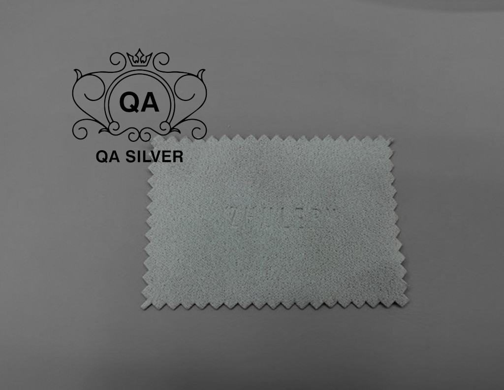 Khăn lau trang sức bạc khổ nhỏ 5 x 7 cm khăn làm sạch mắt kính điện thoại QA SILVER AC210101