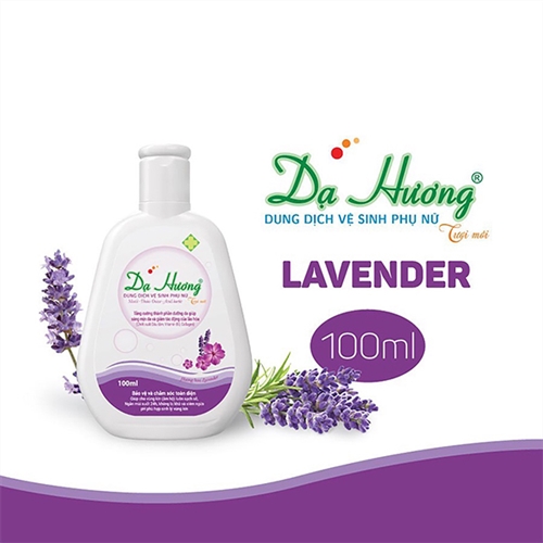 Dung dịch vệ sinh phụ nữ Dạ Hương 100ml - Hương Lavander (MÀU TÍM)