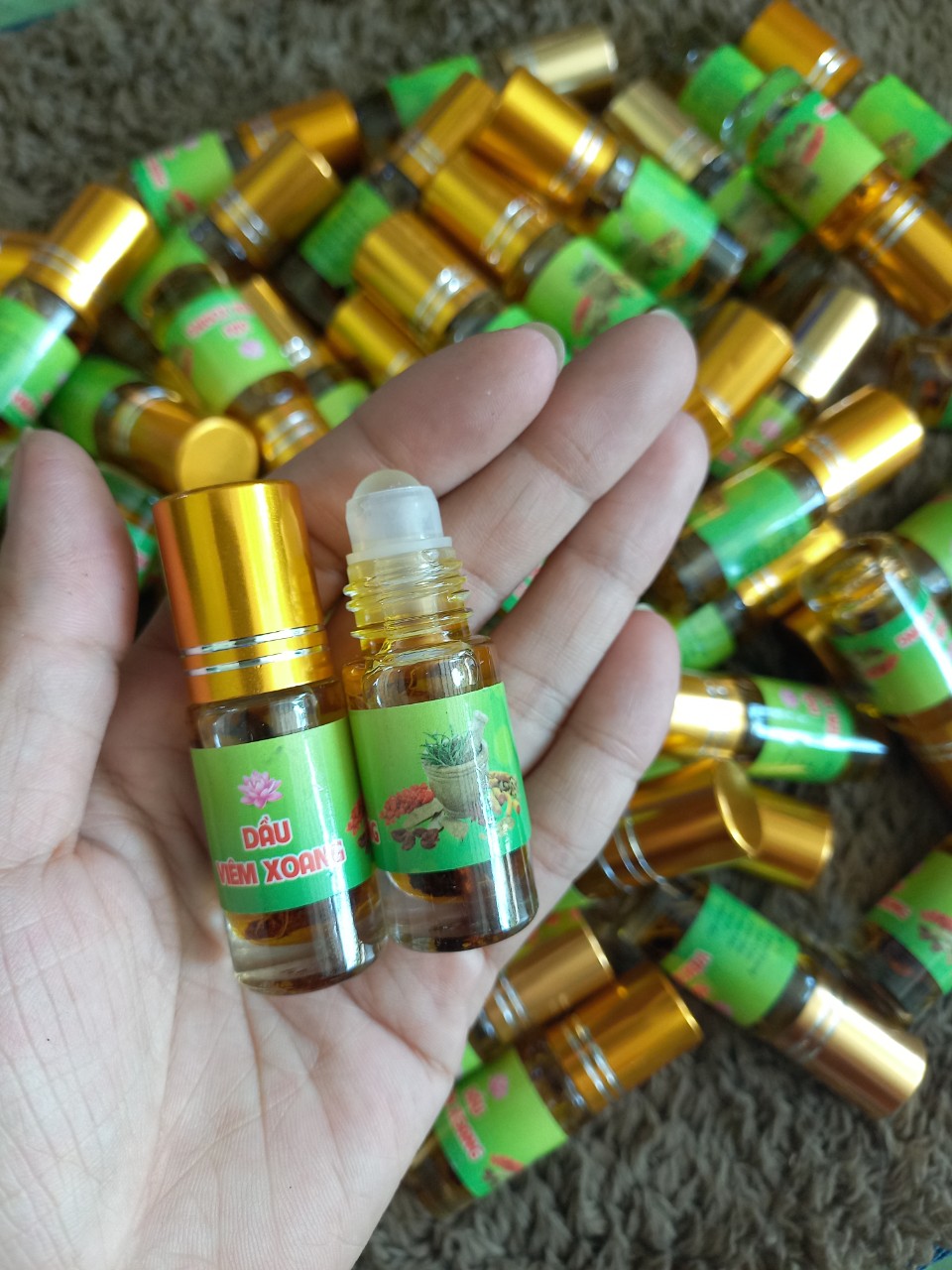 DẦU VIÊM XOANG ( Bi lăn 5ml)