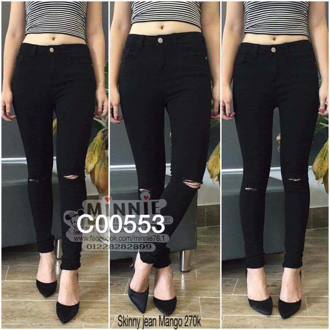 [HCM][40kg~85kg] QUẦN JEAN BIG SIZE ĐEN TUYỀN