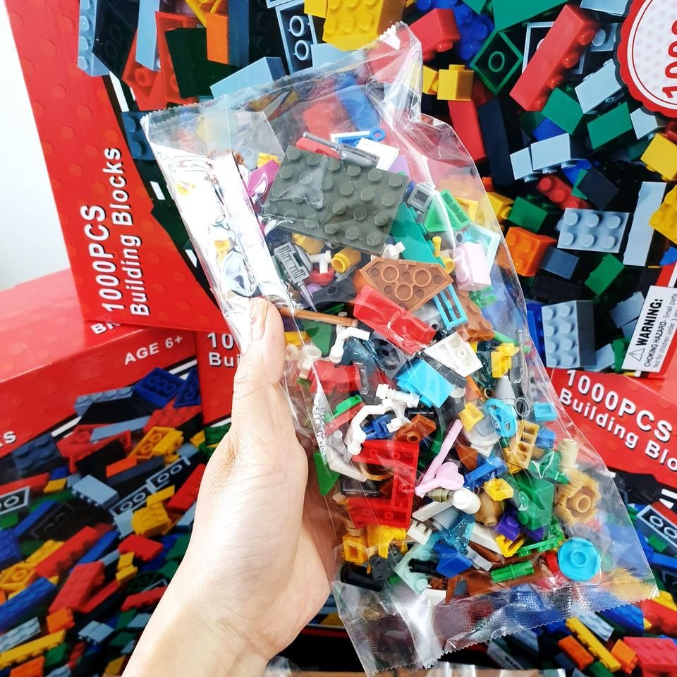 BỘ LEGO XẾP HÌNH 1000 MIẾNG - SIÊU SÁNG TẠo
