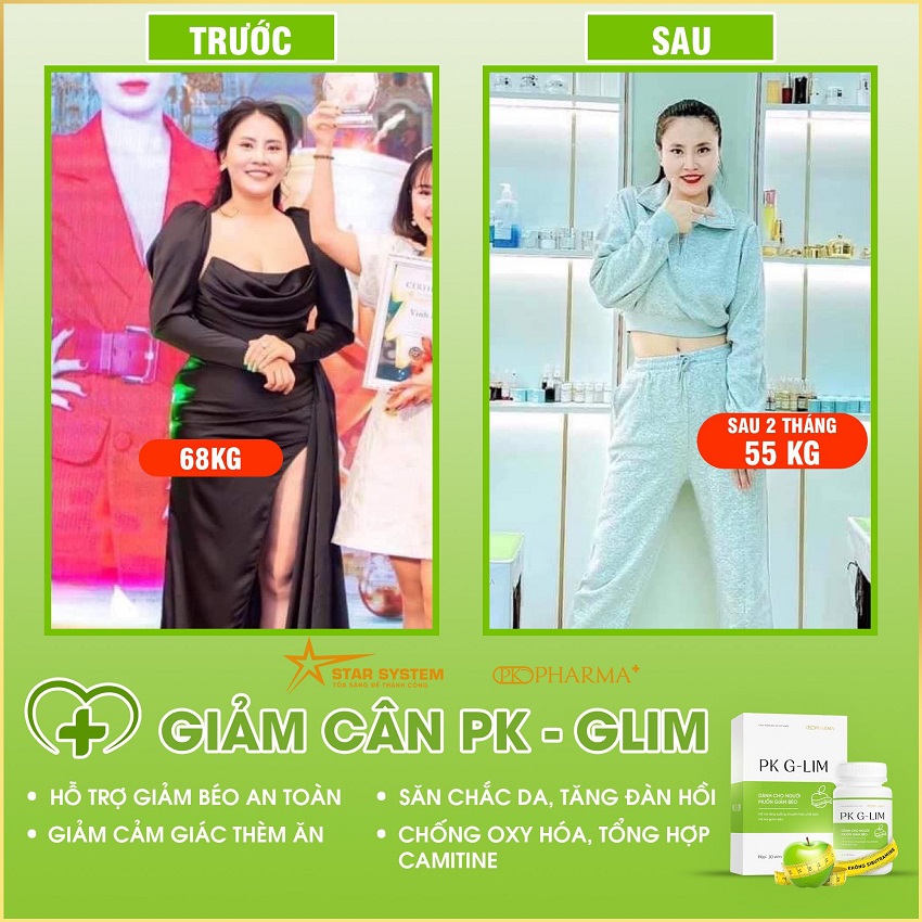 Viên Uống Giảm Cân PK-G.LIM