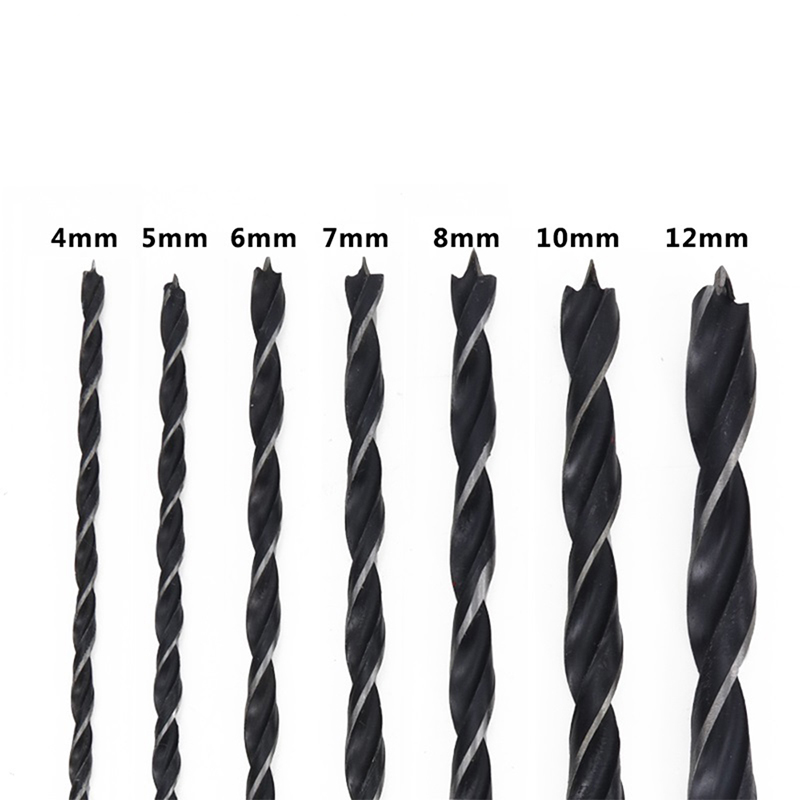 Bộ 7 mũi khoan gỗ 4-12mm dài 30cm