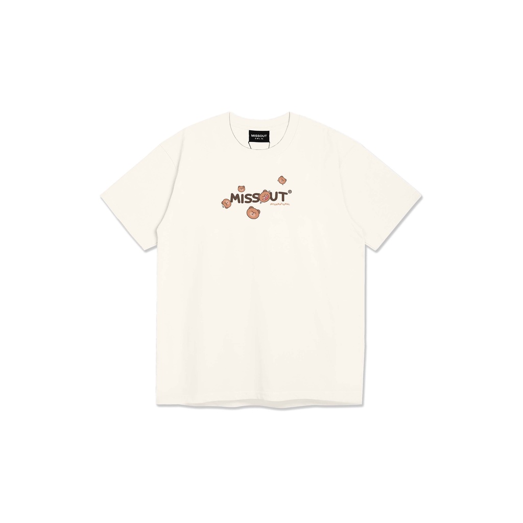 ÁO THUN BEARMOJI MISSOUT