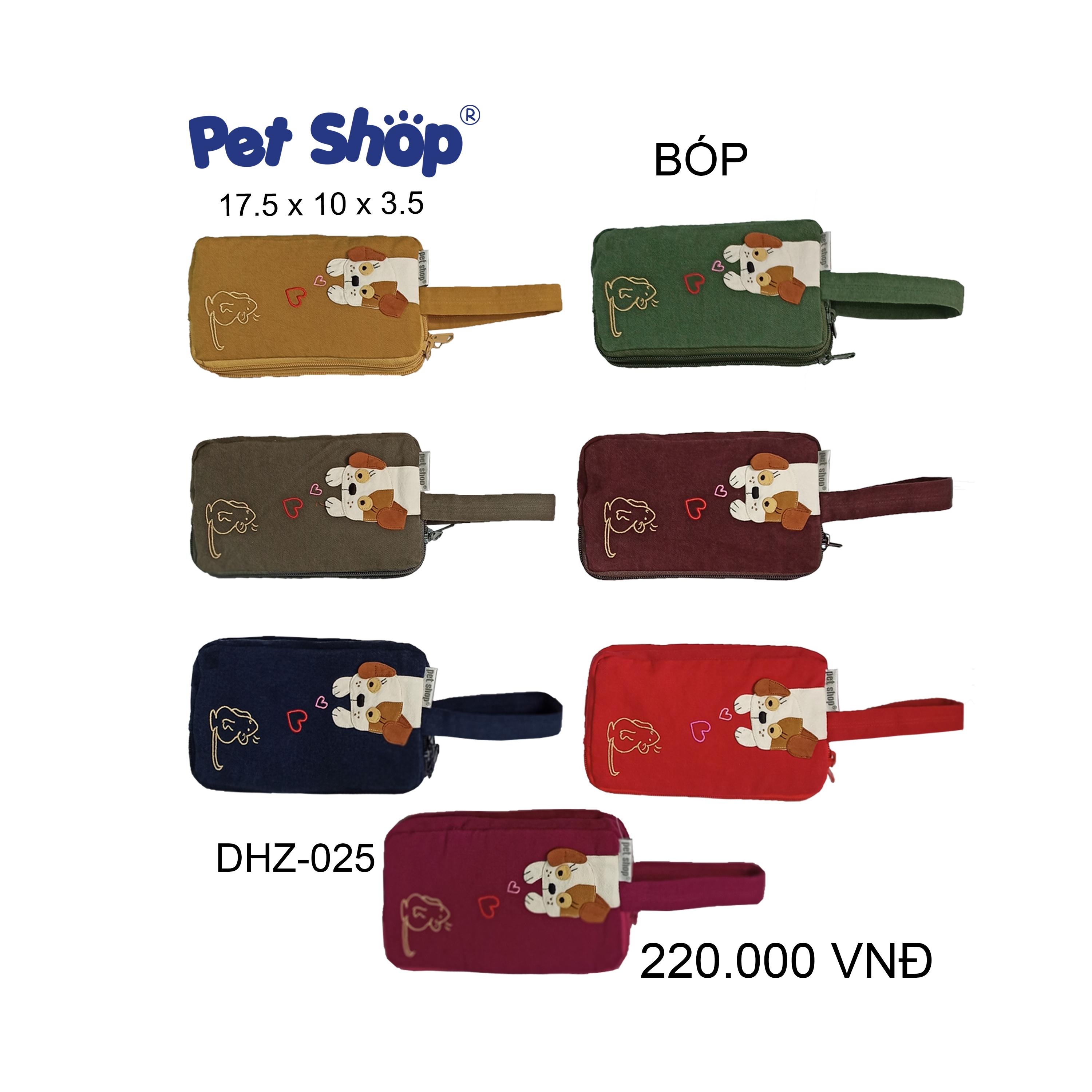 Bóp PET SHOP DHZ-025