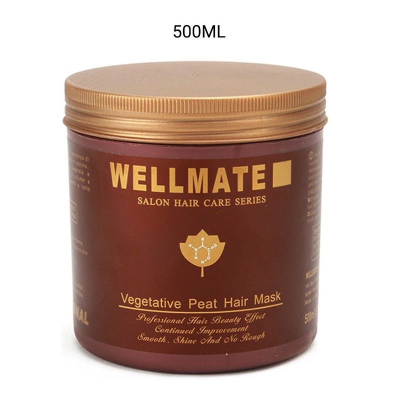 Kem ủ tóc siêu mượt Wellmate Vegetative Peat Hair Mask