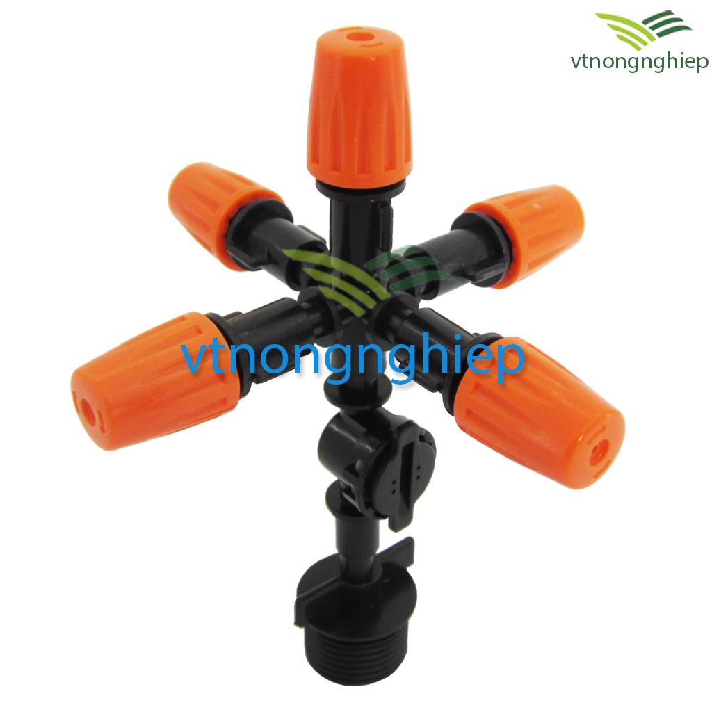 5  BÉC TƯỚI PHUN SƯƠNG HOA LAN 5 TIA