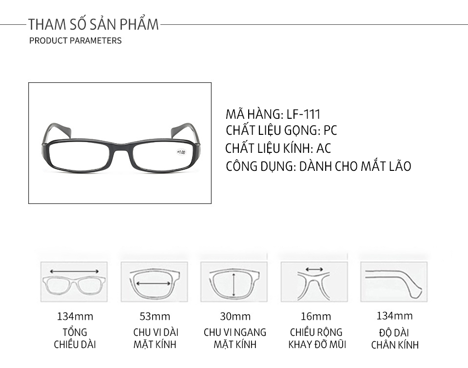 Kính đọc sách lão thị viễn thị