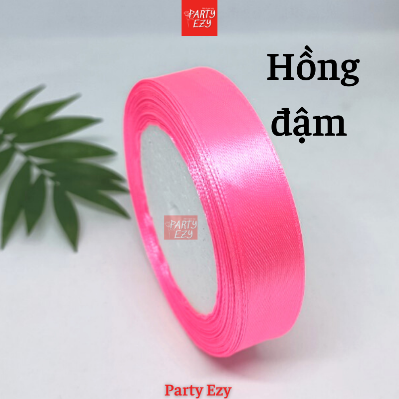 RUY BĂNG LỤA TRƠN 2CM - NHIỀU MÀU THÔNG DỤNG
