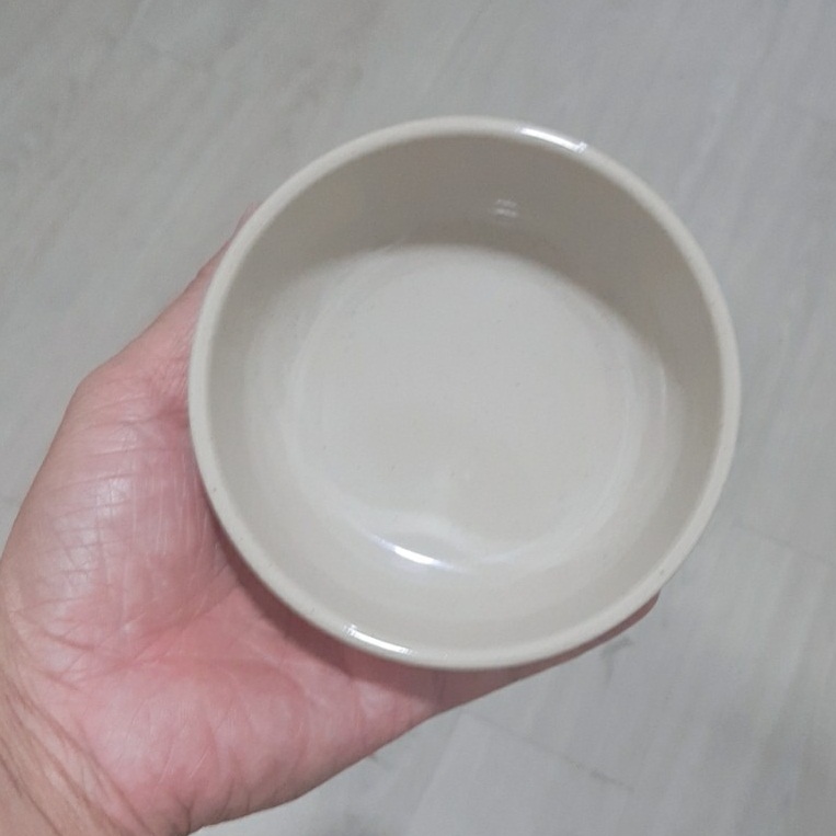 [HCM]Chén Tròn nhựa Melamine Màu Đen Bóng (CO18)