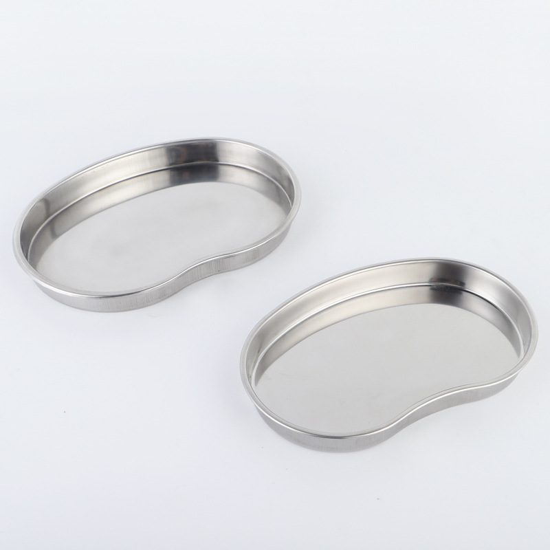 Khay inox hạt đậu đựng dụng cụ spa