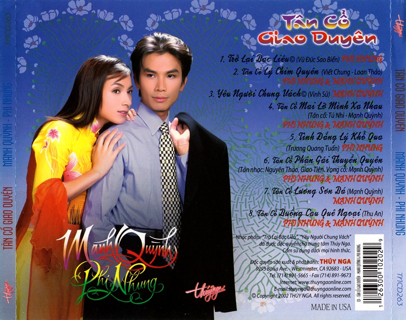 Bộ 6 đĩa cd nhạc Mạnh Quỳnh 7