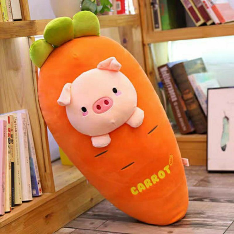 Gối ôm hình trái cây 25cm ~ 30cm 🍓🍉🥕