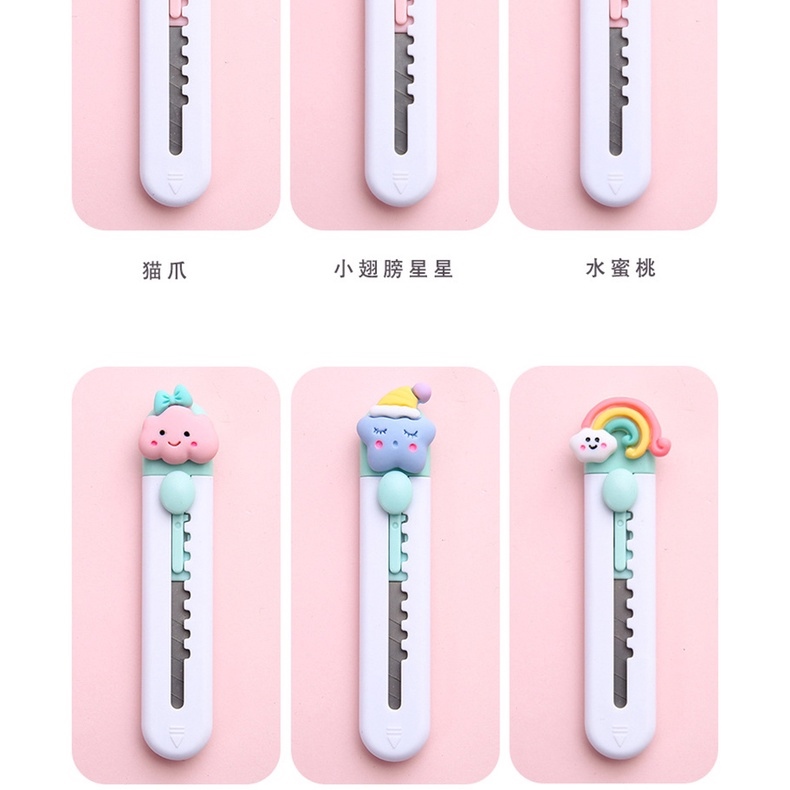 hot Dao Rọc Giấy Siêu Cute Đầu Charm