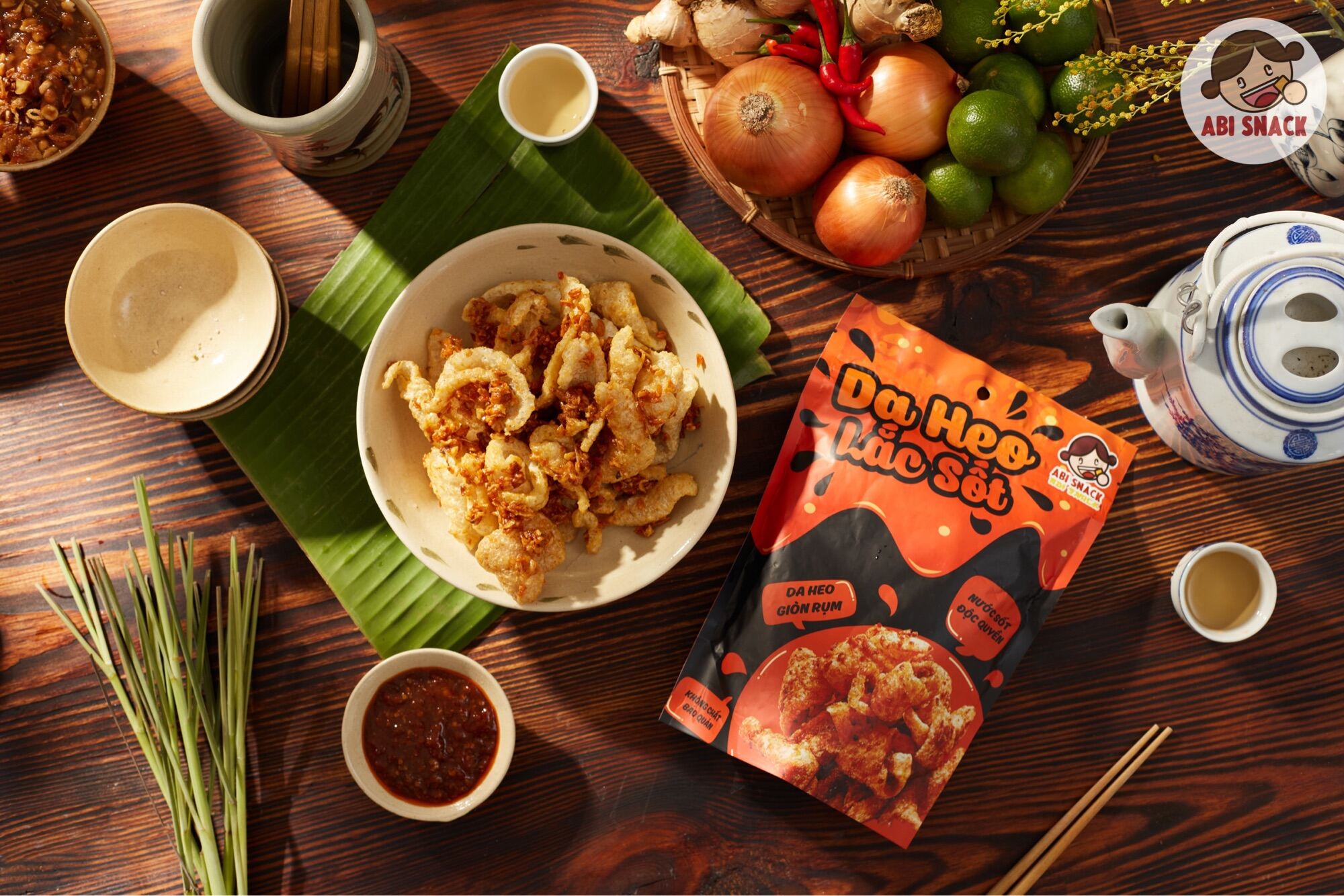 Da Heo Lắc Sốt Siêu Phẩm ABI SNACK