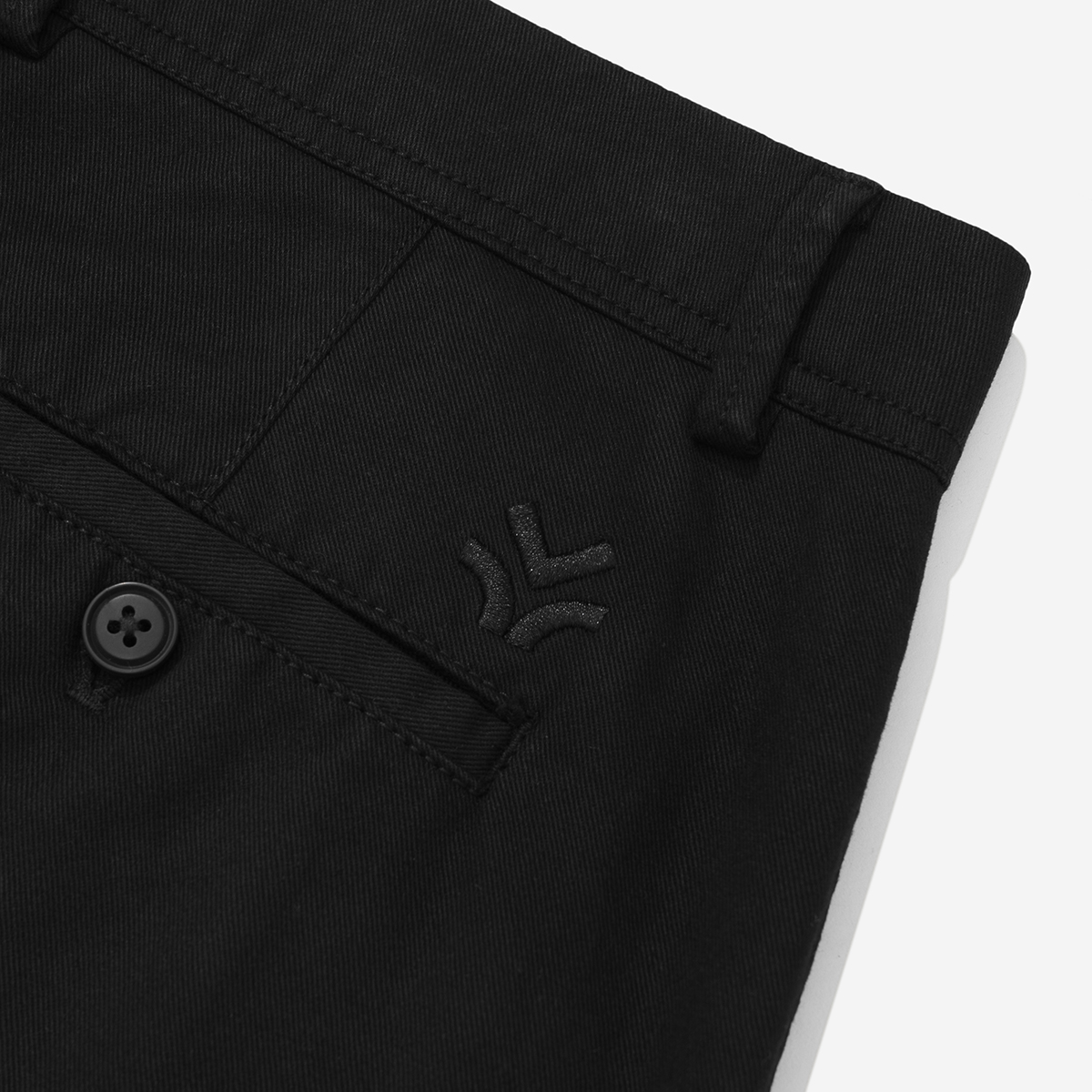 Quần kaki nam Owlbrand /Đen