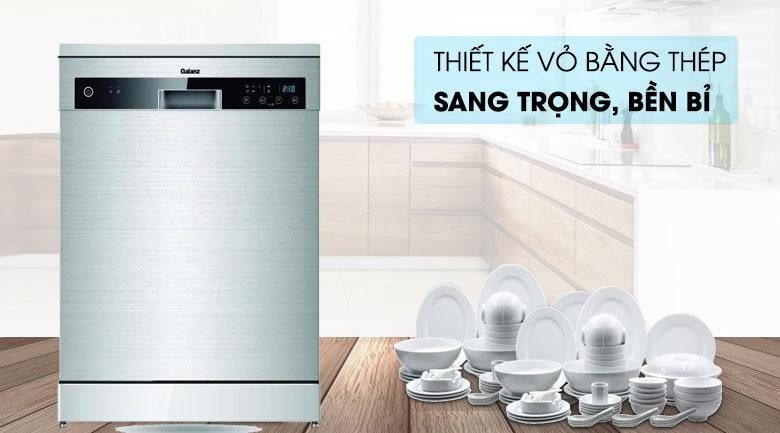[Trả góp 0%]MÁY RỬA BÁT GALANZ W60F14T 14 BỘ giá rẻ - Miễn Phí Vận Chuyển -  BH 1 năm may rua bat gia re may rua chen gia re