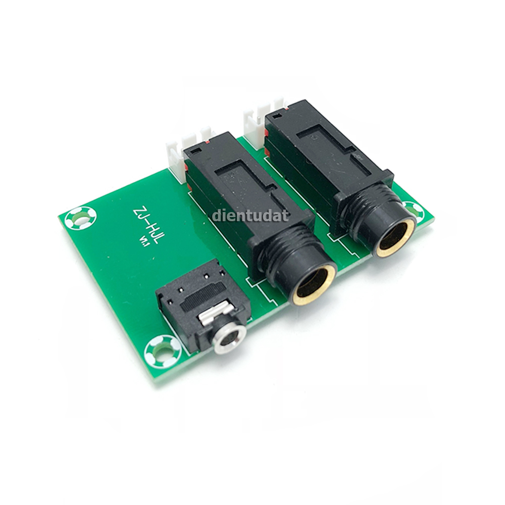 Mạch chuyển 2 jack micro 6.5mm và jack 3.5mm sang header 3 pin
