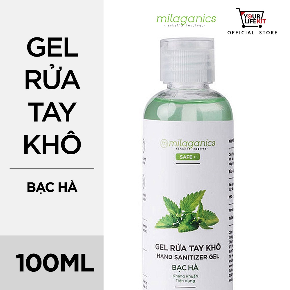 Gel Rửa Tay Khô MILAGANICS 100ml