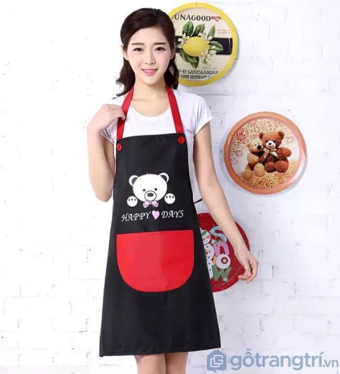 【Hàng Có Sẵn】Tạp dề nhà bếp kiểu dáng đẹp GHS-6321