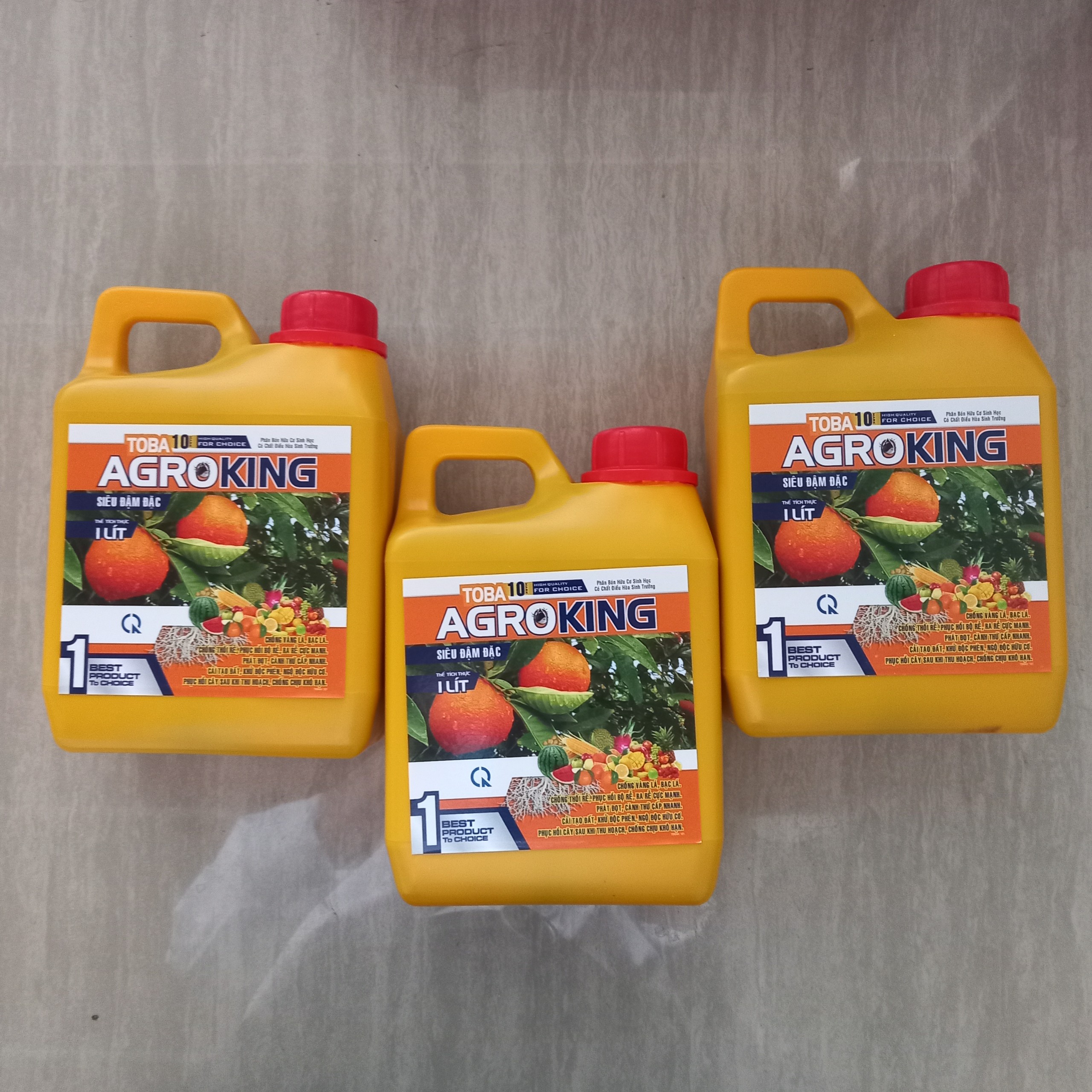 Phân bón hữu cơ sinh học AGROKING (can 1 lít)
