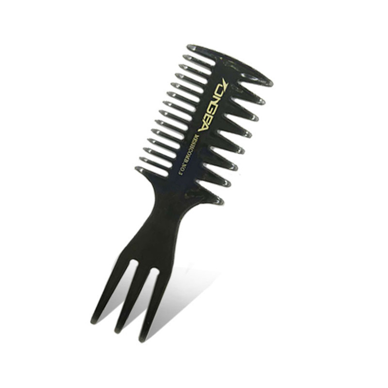 Lược Chải Tạo Kiểu Tóc Nam Texture, Răng Thưa, Trifecta Comb 3in1