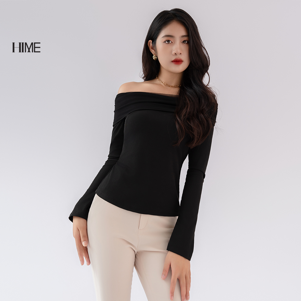 Áo thun trễ vai HIME H363BF1A2323