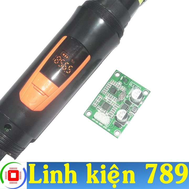 Micro không dây UHF màu đen (1 MIC ) - Linh Kiện 789