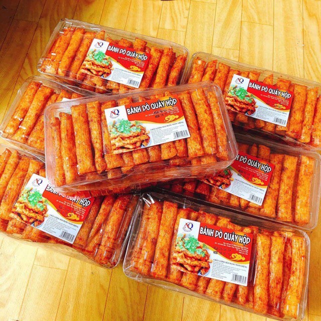 bánh bò quẩy 1 hộp 70 chiếc