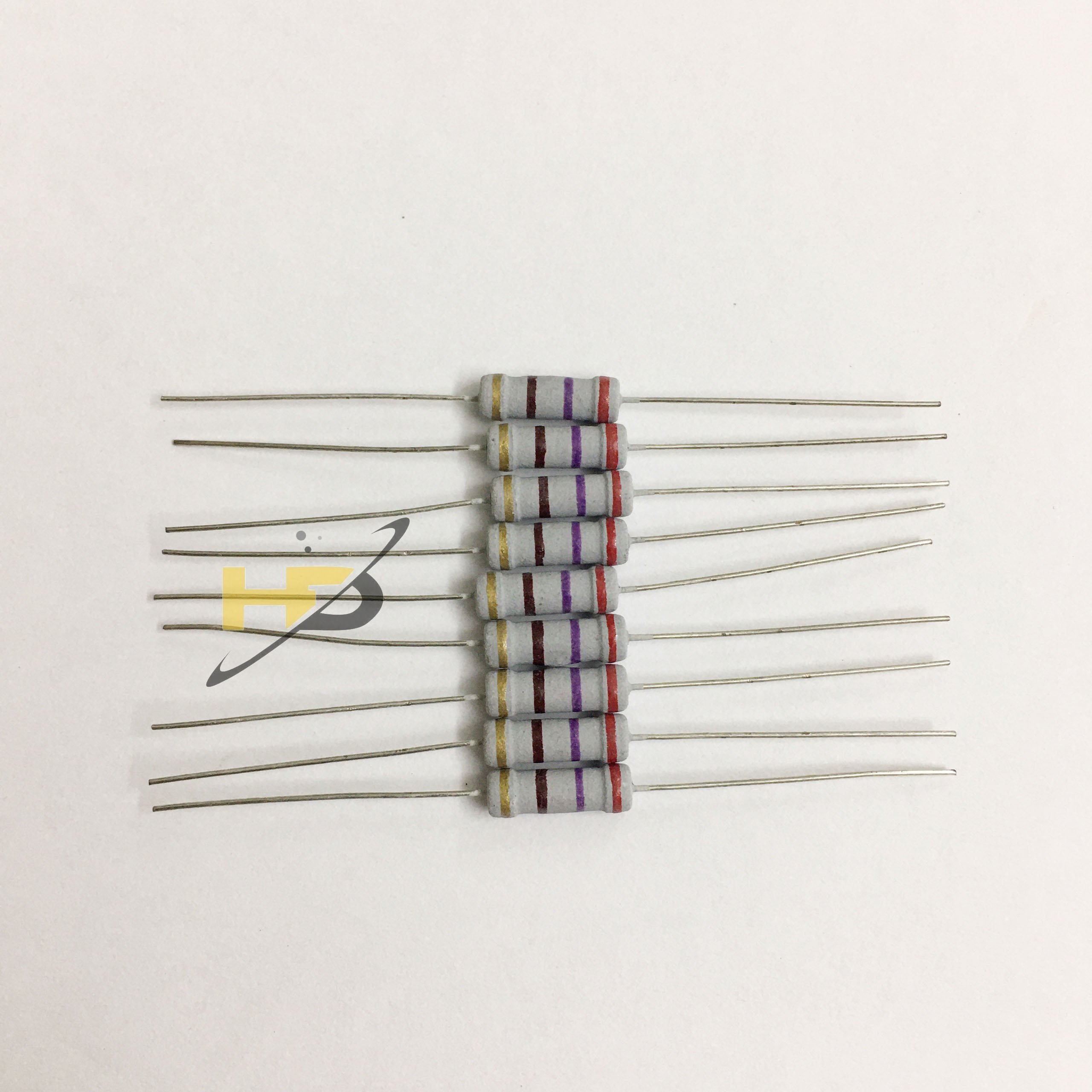 Linh Kiện Dùng Cho Mạch Điện Tử , Combo 20 Con Điện Trở 270 Ôm 1W 5%