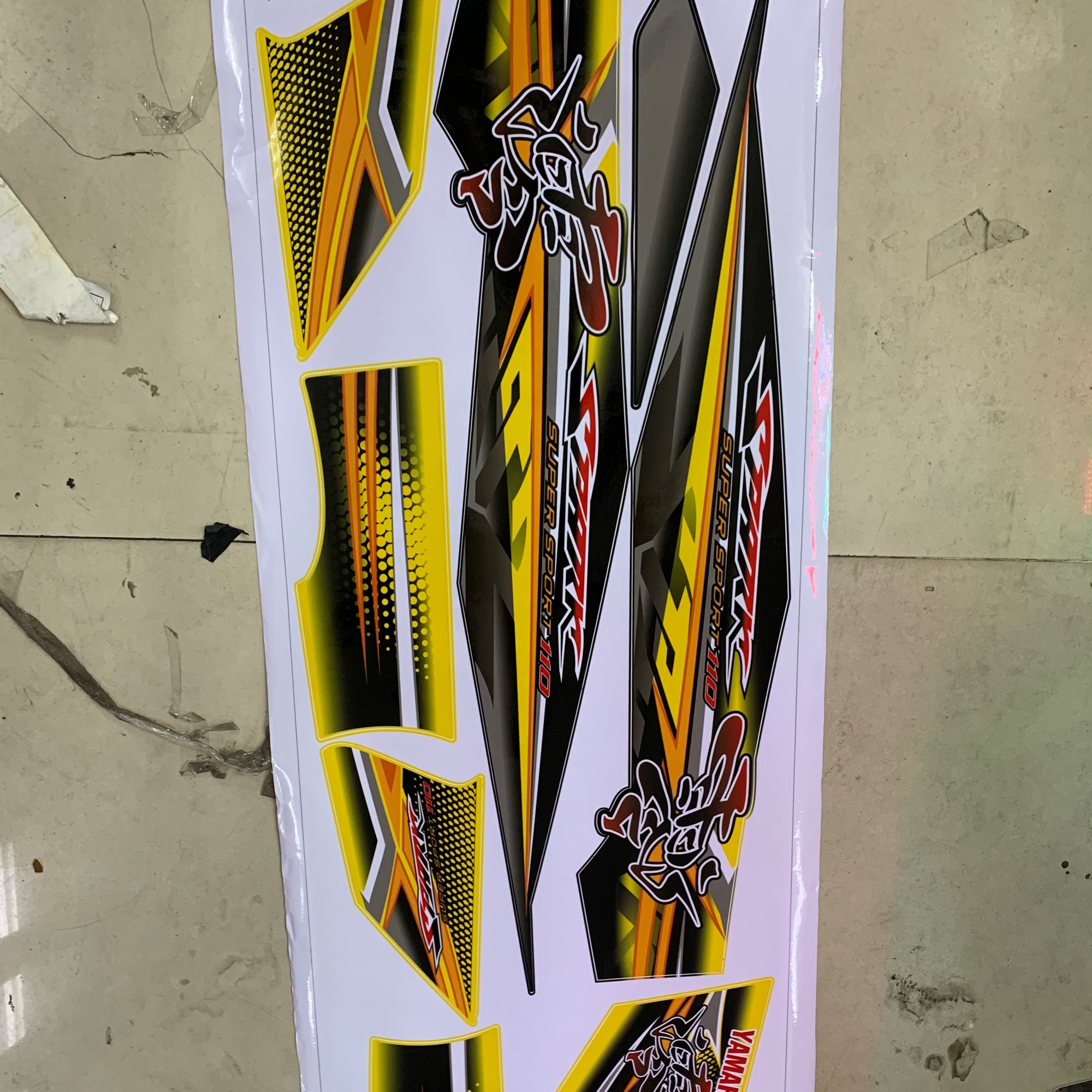 Tem rời sirius chữ hán 3 lớp