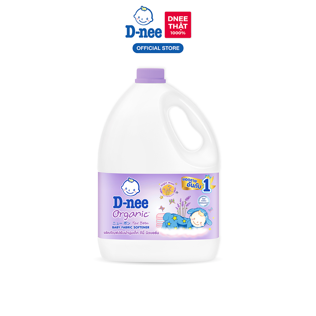 Nước xả vải D-nee cho trẻ sơ sinh, thơm lâu, giúp quần áo mềm mại phù hợp cho làn da nhạy cảm -Can 2800ml- 3 Hương thơm