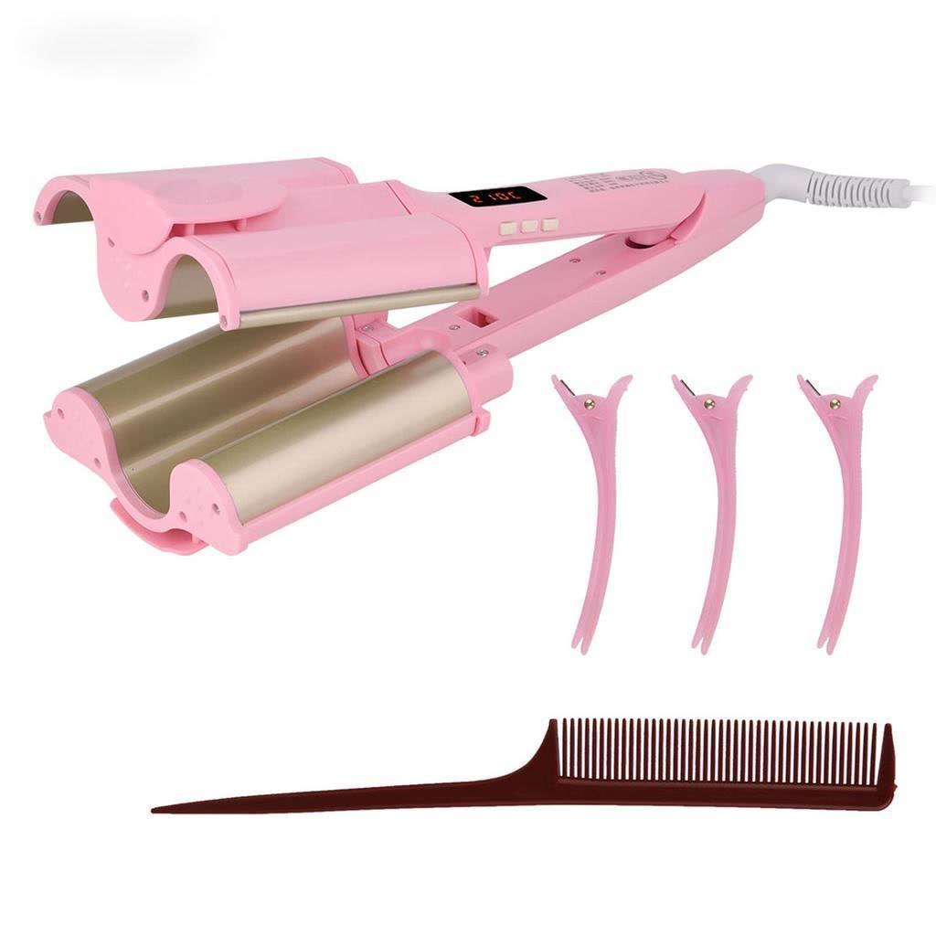 Automatic ceramic hair curler adjustable temperature liquid crystal wire 32mm diameter does not hurt hair electric curler fast delivery