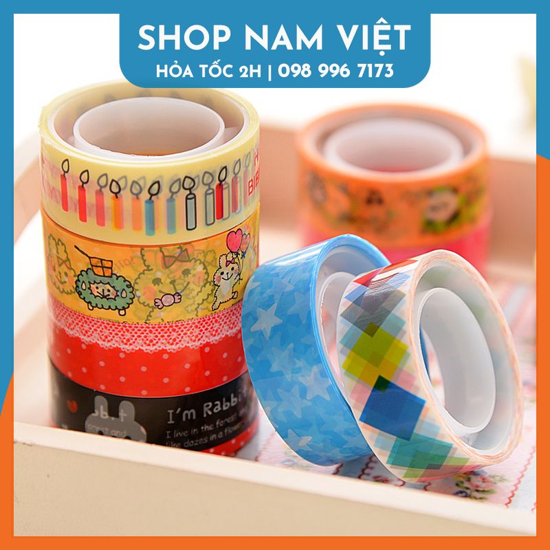 Cuộn Băng Keo Hoạt Hình Làm DIY