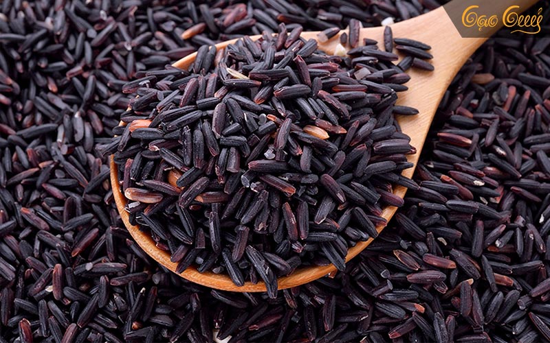 1kg Gạo lứt đen Điện Biên dẻo - mới - siêu ngon (dành cho thực dưỡng, giảm cân)