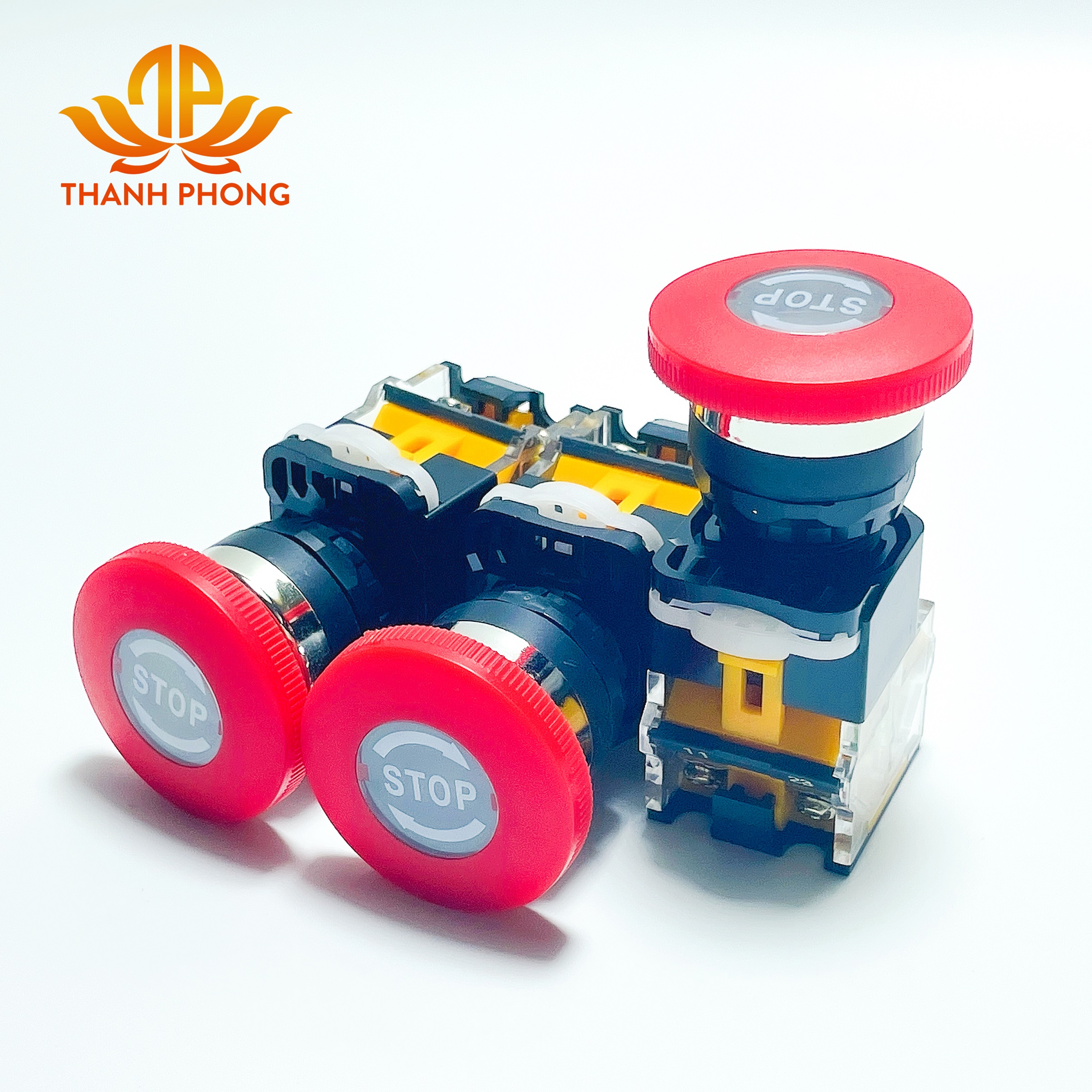 Nút Dừng Khẩn Cấp Phi 22 LA38-STOP